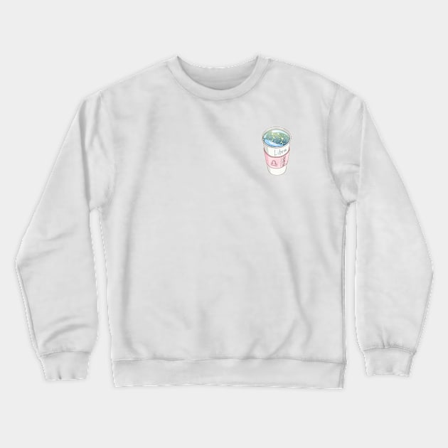 Libra Takeaway Crewneck Sweatshirt by Avery Ota